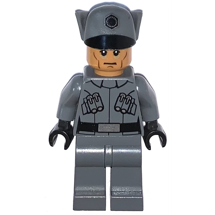 LEGO First Order Officer with Gray Uniform (Male) Minifigure | DD BRICKS
