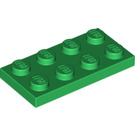 LEGO Green Plate 2 x 4 (3020)